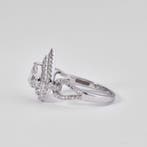 Verlovingsring - 14 karaat Witgoud - 1.05ct. tw. Diamant