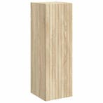 vidaXL Wandgemonteerde Badkamerkast Sonoma Eiken 33 x 34,5 x, Maison & Meubles, Tables | Coiffeuses, Verzenden