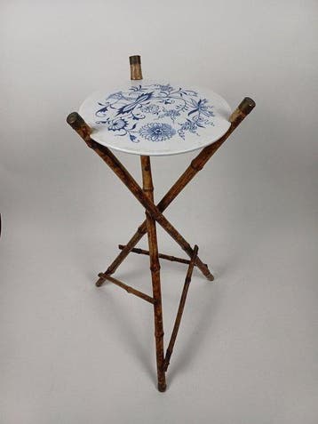 Plantentafel - Bamboe, Keramiek - Piëdestal