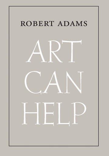 Art Can Help 9780300260243 Robert Adams, Boeken, Verzenden, Zo goed als nieuw, Robert Adams