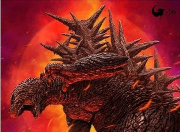 Yuji Kaida - Gozilla - Godzilla Minus 1 Movie Poster-