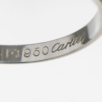 Cartier - Ring Platina - band, Handtassen en Accessoires, Ringen, Nieuw