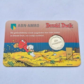 Pays-Bas. Geluksdubbeltje Dagobert Duck 2007 (Sans prix de