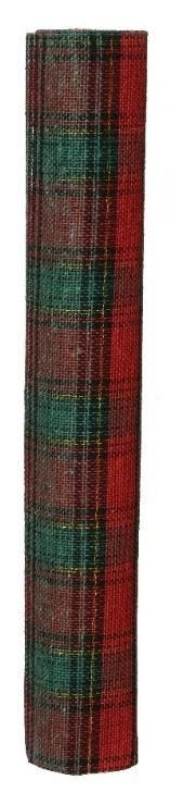 Decostof tafelloper tartan schotse ruit rood groen polyester, Huis en Inrichting, Woonaccessoires | Kunstplanten en Kunstbloemen