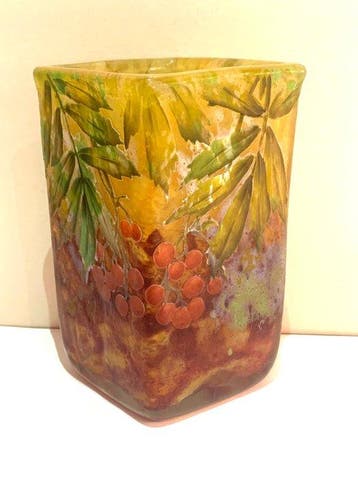 Daum - Vase - Verre - Nancy, Antiek en Kunst