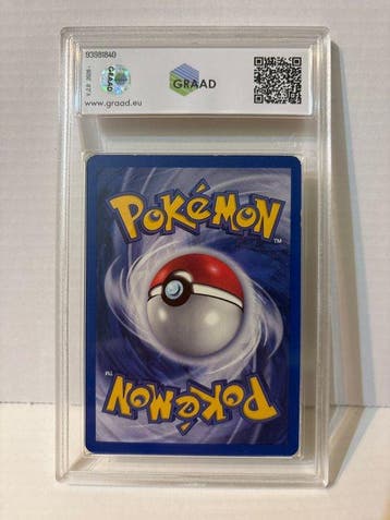 Pokémon - 1 Graded card - Raichu 14/62 First edition, Holo -, Hobby en Vrije tijd, Verzamelkaartspellen | Pokémon, Nieuw