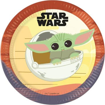 Star Wars Borden Baby Yoda 23cm 8st, Verzenden