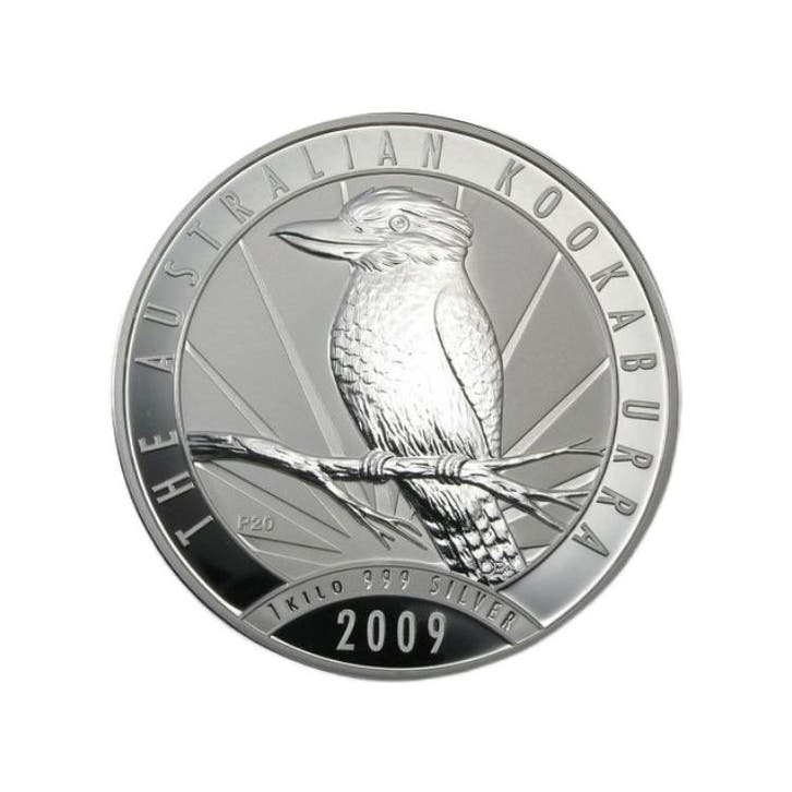 1 kilo zilveren munt circulated, Postzegels en Munten, Edelmetalen en Baren