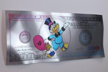 Suketchi - Scrooge McDuck Bitcoin Money Crumple