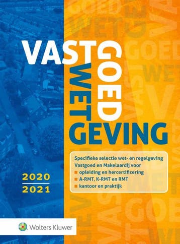 Vastgoedwetgeving 2020-2021 9789013157727, Verzenden, Gelezen