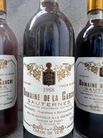 1988 Domaine de la Gauche - Sauternes - 3 Bouteilles (0,75, Verzamelen, Nieuw