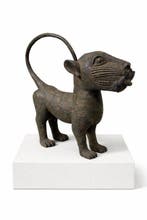 Luipaard in brons - Benin - luipaard in brons 40 cm (Zonder