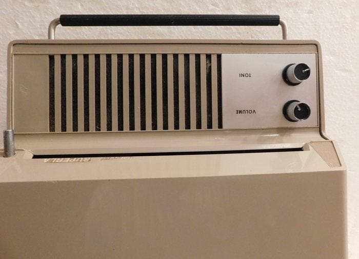 Superla - Personal Platenspeler, Audio, Tv en Foto, Radio's