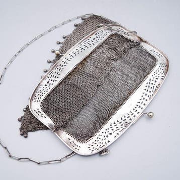 Standaard - Mesh-tas - .800 zilver