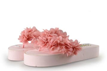 Colors of California Slippers in maat 41 Roze, Slippers, Verzenden, Roze, Gedragen