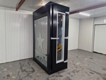 BierKoelcel met glasruit 91 x 166 x 255 cm