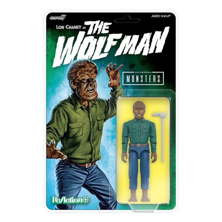 Universal Monsters ReAction+ Action Figure Wave 1 The Wolf M, Verzamelen, Film en Tv, Nieuw, Ophalen of Verzenden