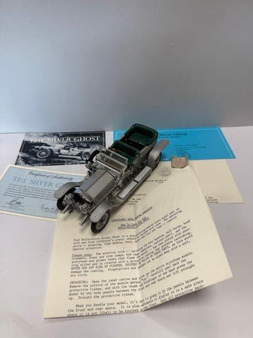 Franklin Mint 1:24 - Voiture miniature - Rolls-Royce Silver, Hobby & Loisirs créatifs