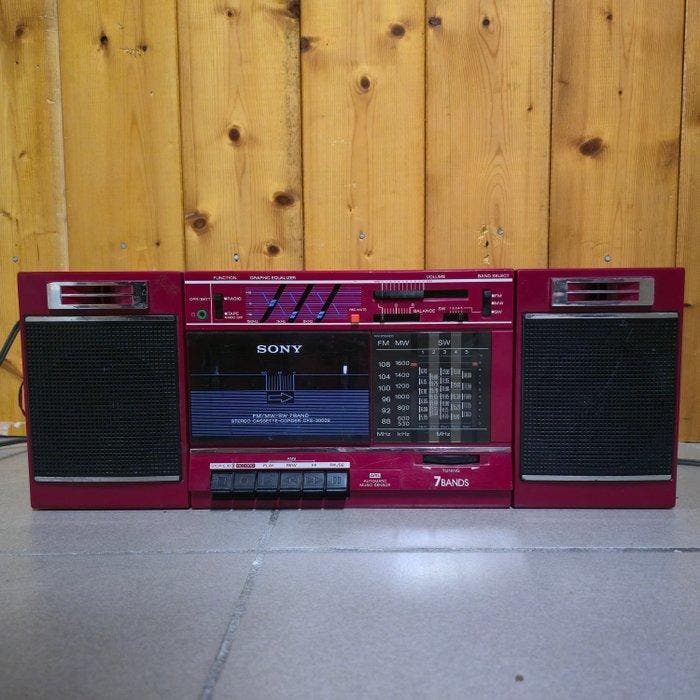 Sony - CFS-3000S Stereoset, TV, Hi-fi & Vidéo, Radios