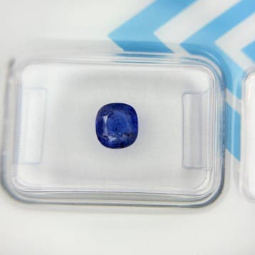 Zonder minimumprijs - 1 pcs Blauw Saffier - 1.08 ct -
