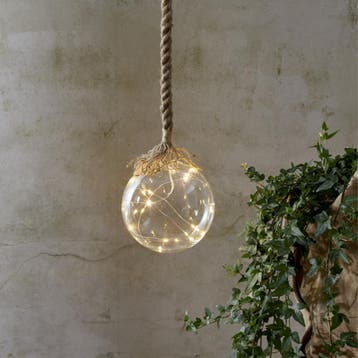 STAR Trading Jutta Kerstbal Kerstverlichting LED Ø15 cm, Verzenden, Nieuw