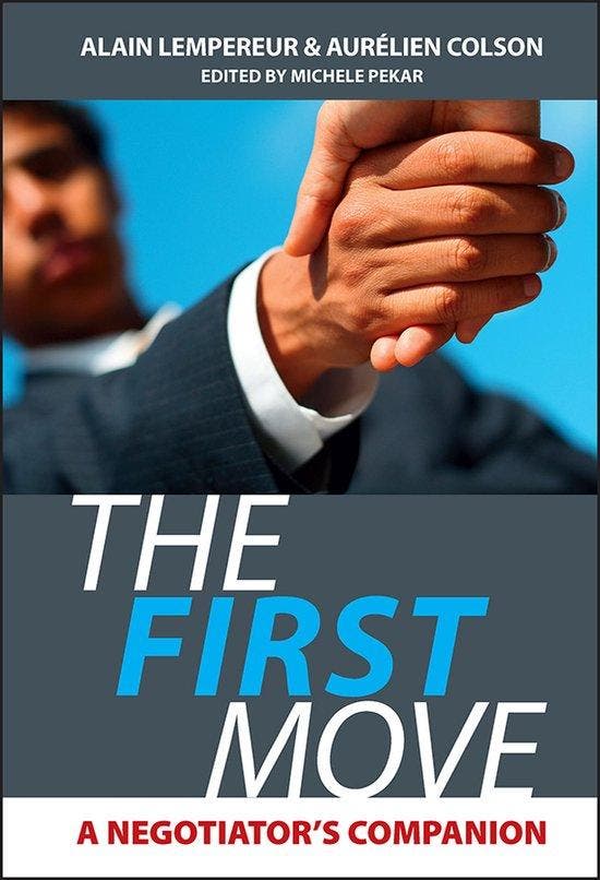 The First Move 9780470750087 Alain Lempereur, Livres, Langue | Anglais, Envoi