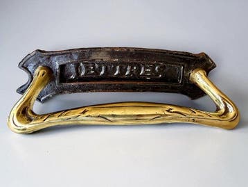 Jugendstil Boîte aux lettres - 1900-1910