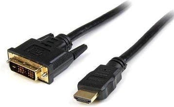 StarTech.com 1, 8 m HDMI-naar-DVI-D-kabel M/M (Audio & Hifi), Verzenden