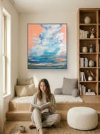 Jana Noldin - Abstract Original Painting Where Heaven