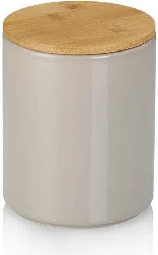Kela Cady Voorraadpot - Keramiek Grijs - 1,7 liter, Huis en Inrichting, Keuken | Tupperware, Verzenden, Nieuw