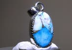 Turquoise Hanger - Hoogte: 32 mm - Breedte: 14.5 mm- 3.53 g