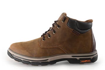 Skechers Veterboots in maat 41 Bruin, Kleding | Heren, Schoenen, Bruin, Verzenden, Boots, Zo goed als nieuw