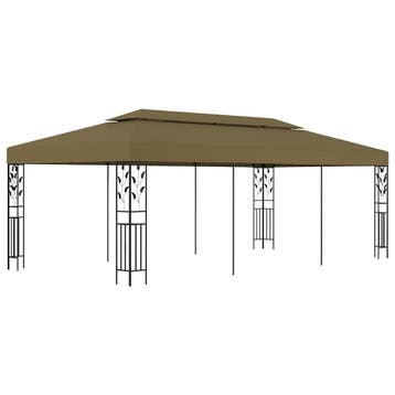 vidaXL Prieel 180 g/m² 6x3 m taupe, Verzenden