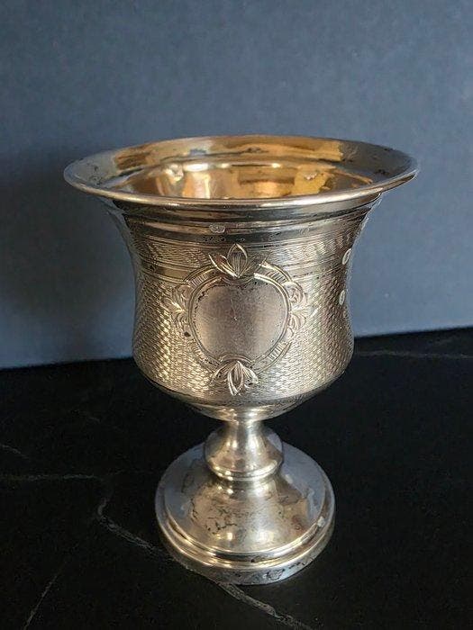 Massa - Minerve 1er titre - Eierdopje - .950 zilver -, Antiquités & Art, Antiquités | Argent & Or