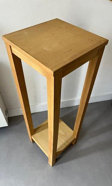 Kayu Lima Utama - Bijzettafel - Hout - Plantentafel grenen, Antiek en Kunst