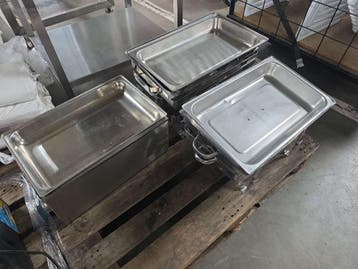 Elektrische bain-marie en chafing dishes HORECA..., Articles professionnels, Horeca | Autre