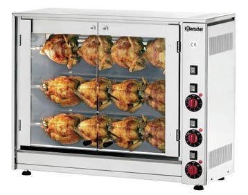 Kippengrill | P12N | 12 Kippen | 3 Spiesen | Elektrisch |, Zakelijke goederen, Verzenden, Nieuw in verpakking