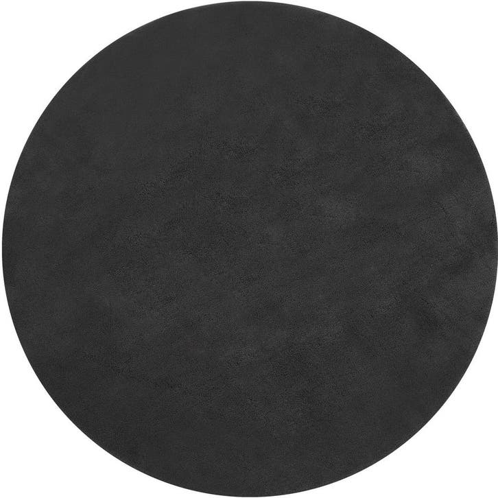 tectake Kortpolig vloerkleed Soft Zone - antraciet, Ø 120 cm, Maison & Meubles, Ameublement | Tapis & Moquettes, Envoi