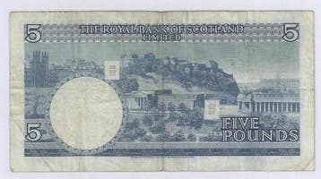 Ecosse Schottland Pick 335 5 Pounds 15/07/1970, Verzenden, België