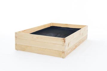 Houten Moestuinbak | 120x100x27 | A-kwaliteit | Beste Prijs, Tuin en Terras, Minder dan 30 cm, 100 cm of meer, Vierkant, Nieuw