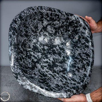Natuurlijke Indigo Gabbro - Merliniet schaal van de hoogste