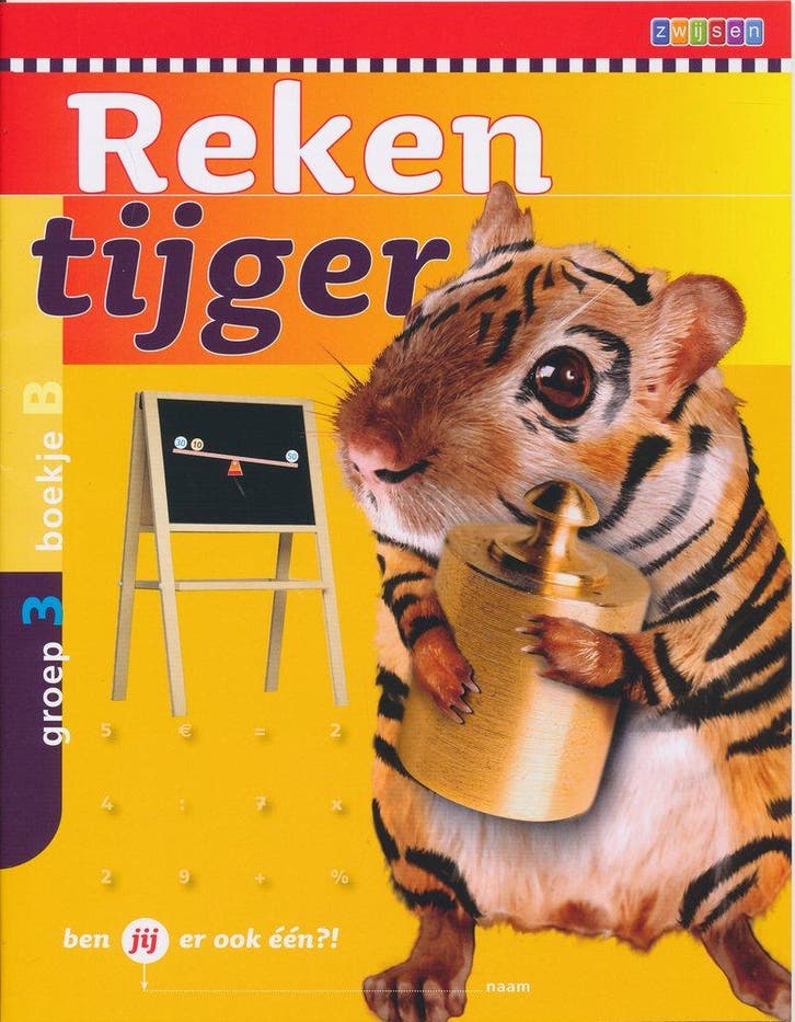 Rekentijger werkschrift 3B (per stuk), Boeken, Schoolboeken, Verzenden