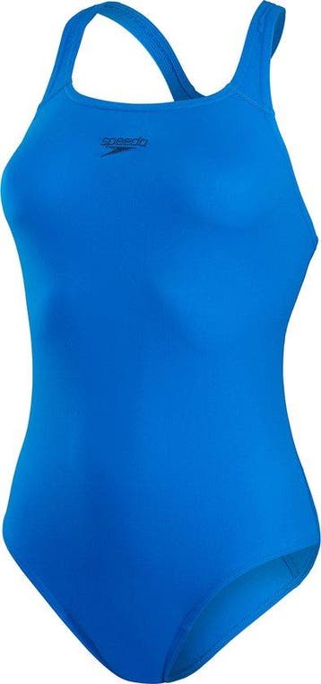Speedo Eco+ Medalist Dames Sportbadpak - Blauw Maat 42, Verzenden