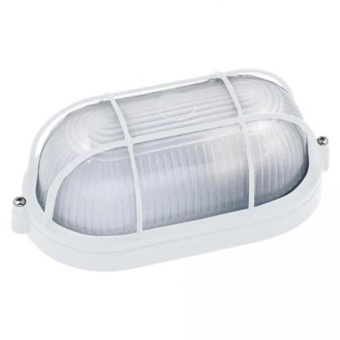 HLW LED TOROS Bulkhead lamp | E27 | Max. 60W | IP54 | Wit, Tuin en Terras, Buitenverlichting, Nieuw, Verzenden