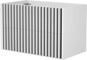 Wastafelkast - Wastafelmeubel - Wastafelonderkast - 80 cm -, Verzenden, Nieuw