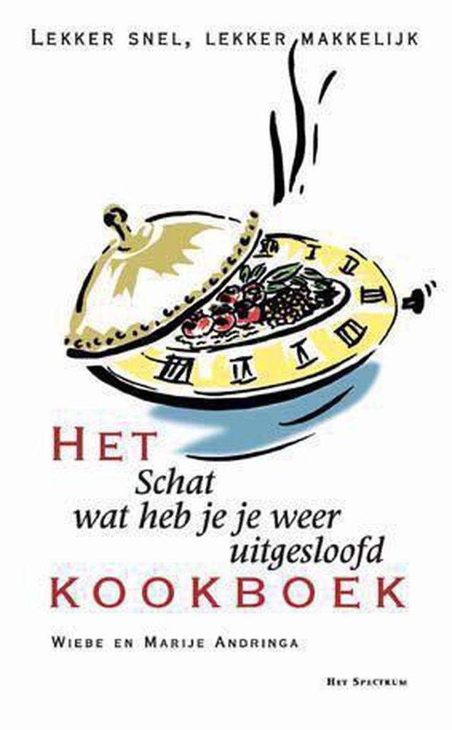 Het Schat, wat heb je je weer uitgesloofd kookboek, Boeken, Kookboeken, Zo goed als nieuw, Verzenden