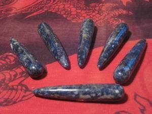 Griffel - Lapis Lazuli - ca.10cm (Massage griffels, Welzijn), Ophalen of Verzenden
