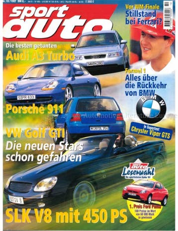 1997 SPORT AUTO MAGAZINE 10 DUITS