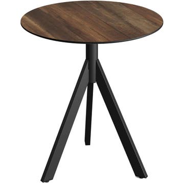 Inklapbare Tafel | INFINITY | HPL/RVS | Houtlook Blad |, Verzenden