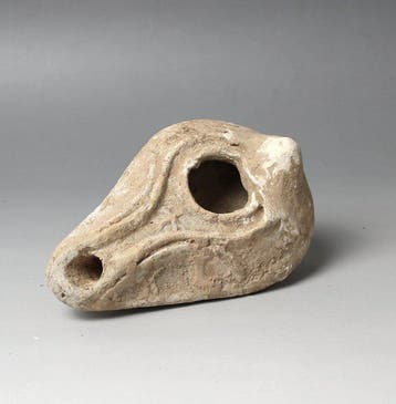 Levant Terracotta olielamp (Zonder minimumprijs)